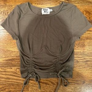 Princess Polly corset tie crop top